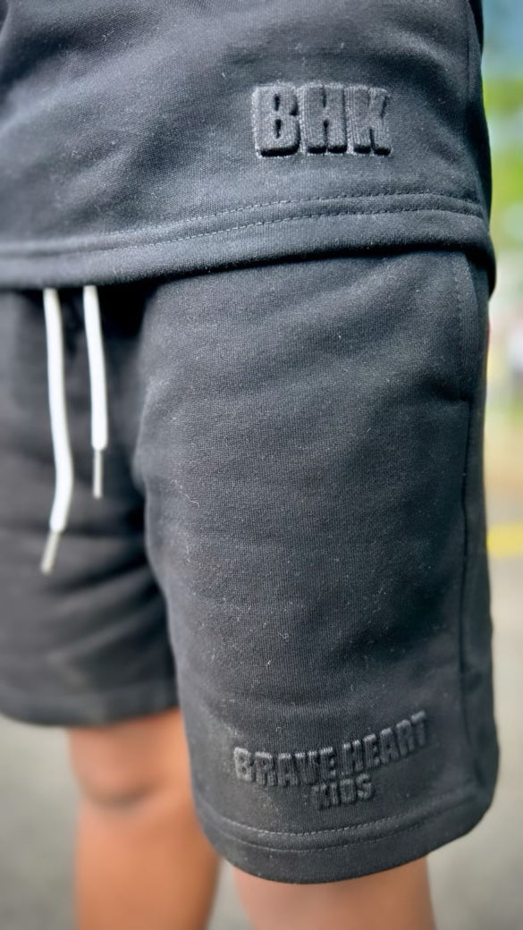 Embossed T-Shirt Short Set