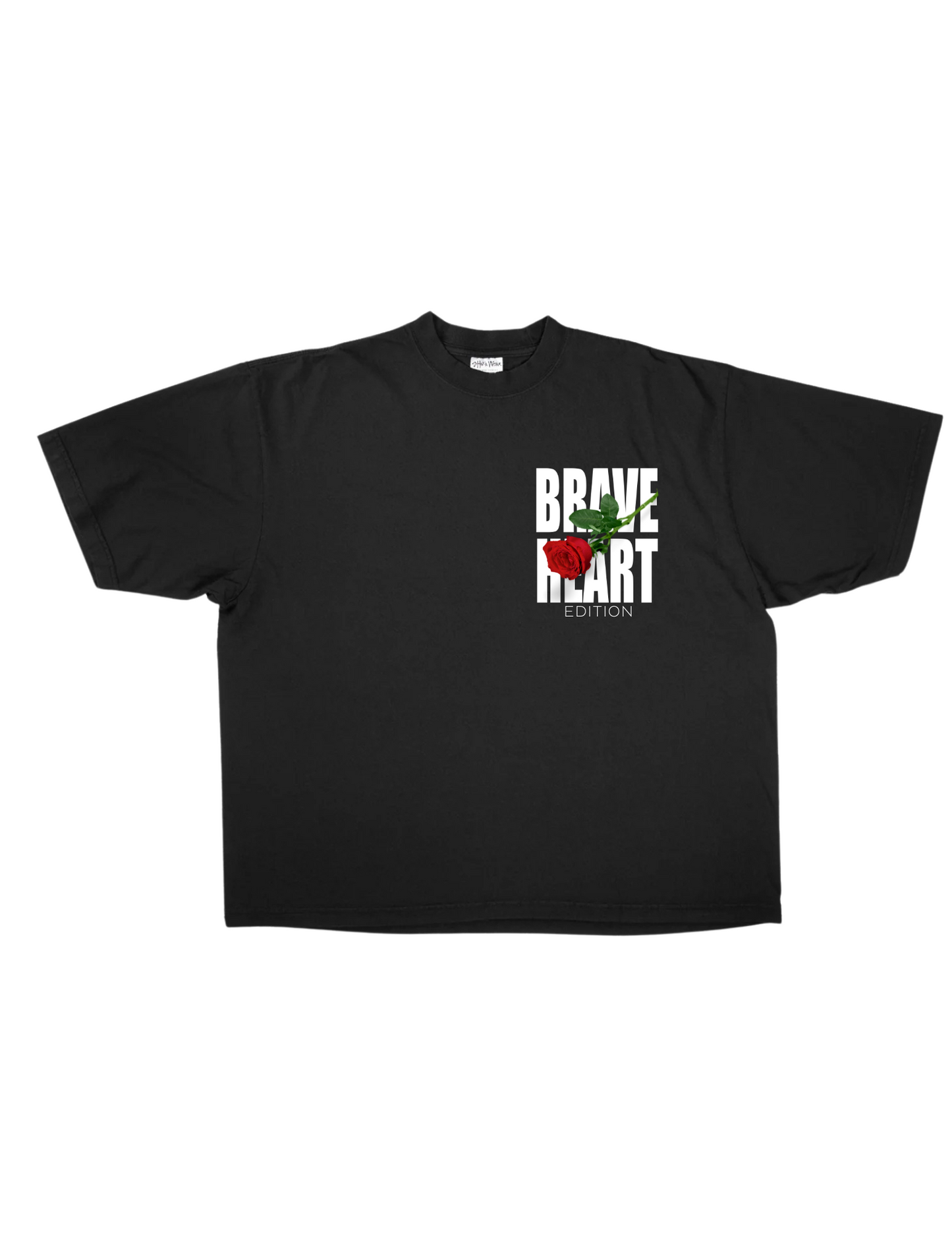 Brave Heart Rose Heavyweight T-Shirt