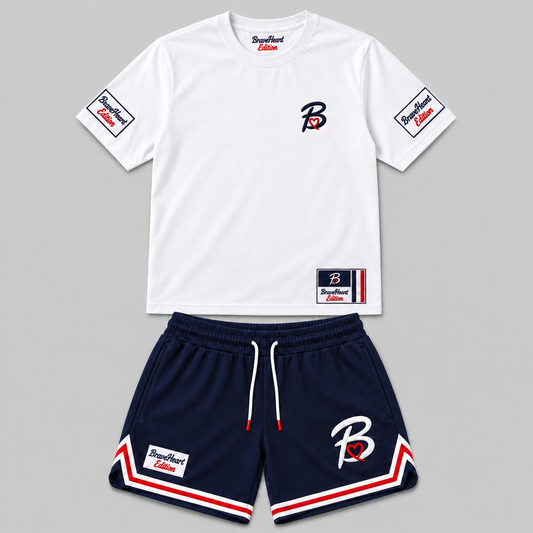 B-LOVE T-Shirt & Shorts Set