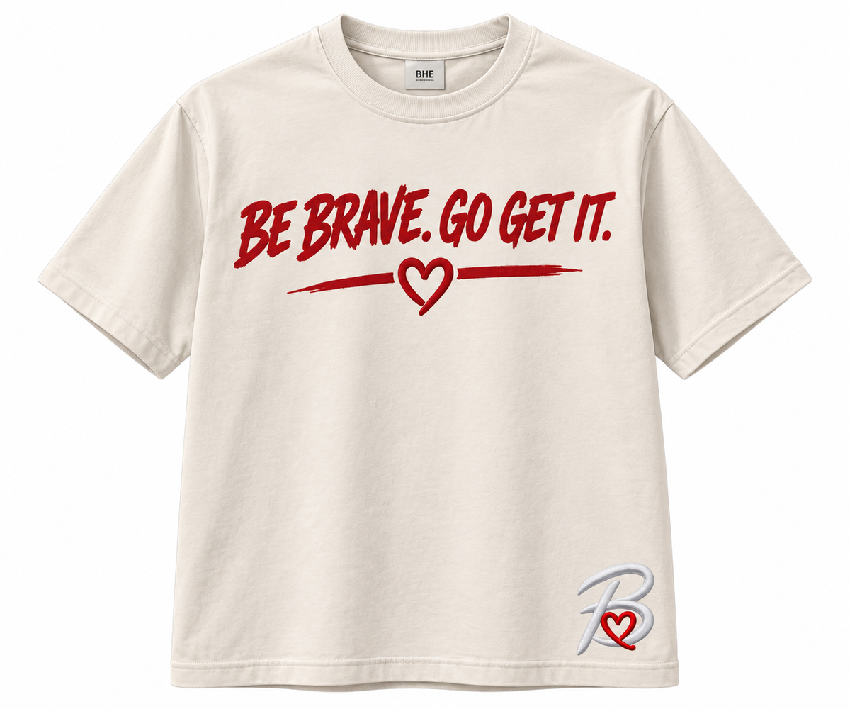 Heavyweight Can’t B Brave T-SHIRT