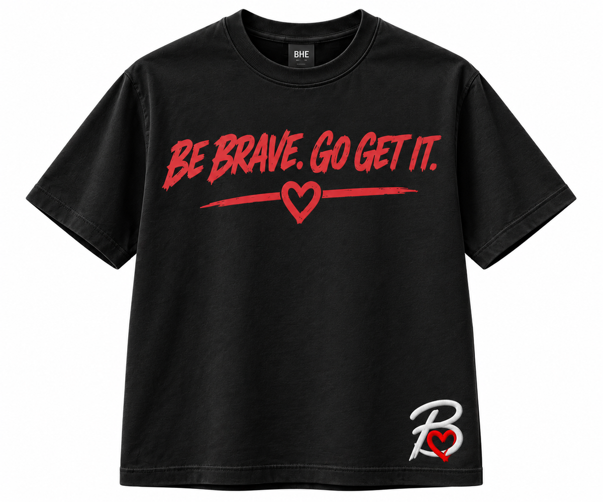 Heavyweight Can’t B Brave T-SHIRT