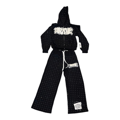 Brave Rhinestone Sweatsuit