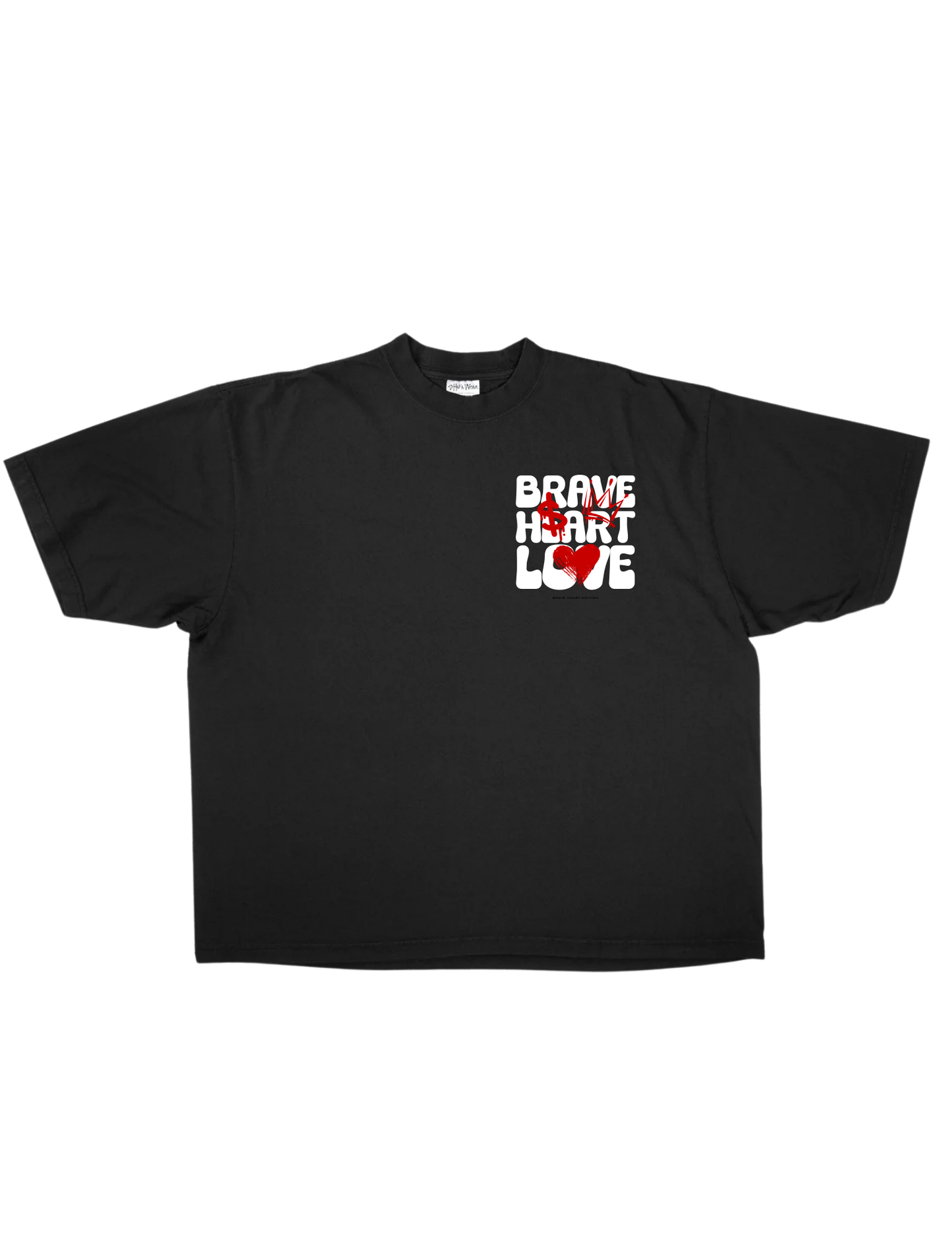 Brave Heart Love Heavyweight T-Shirt