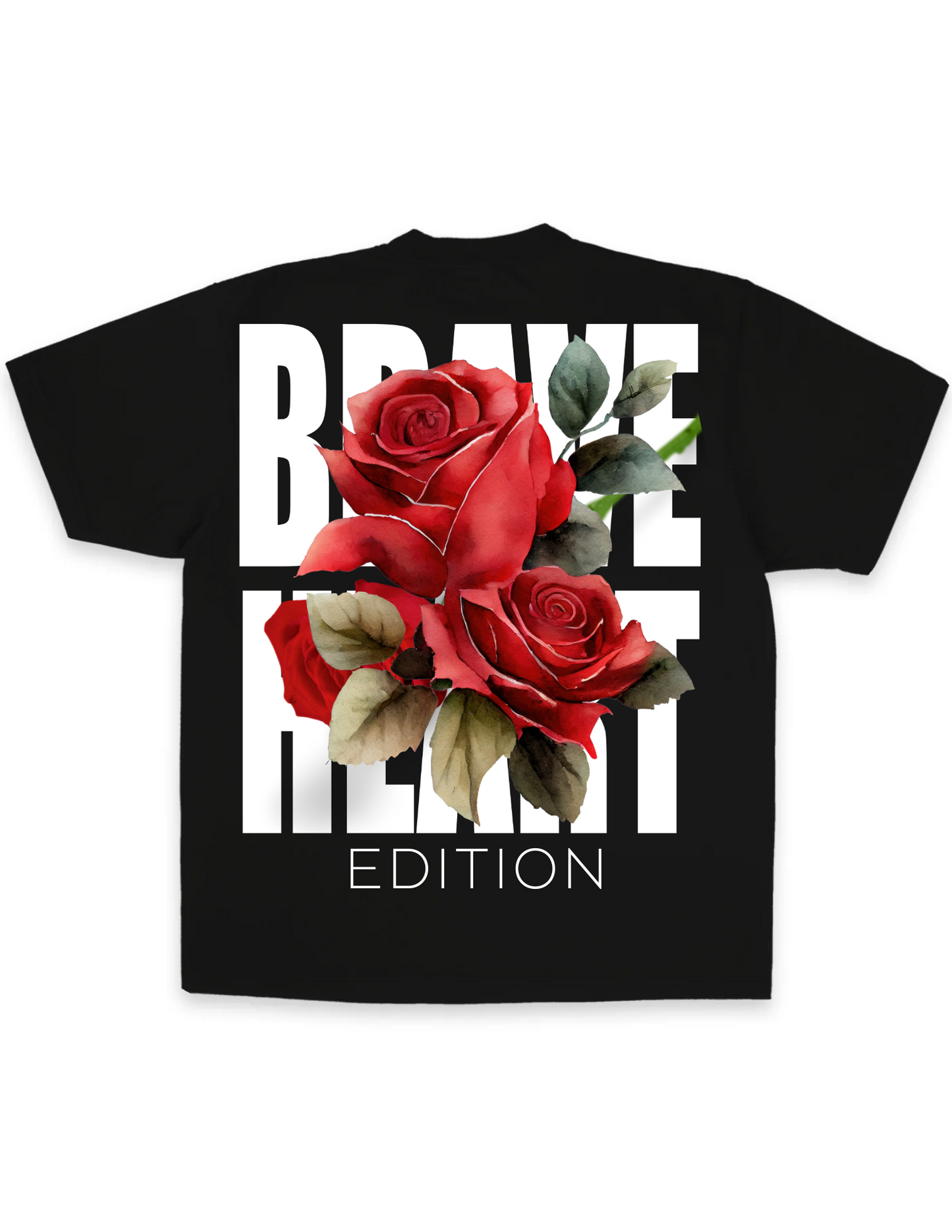Brave Heart Rose Heavyweight T-Shirt