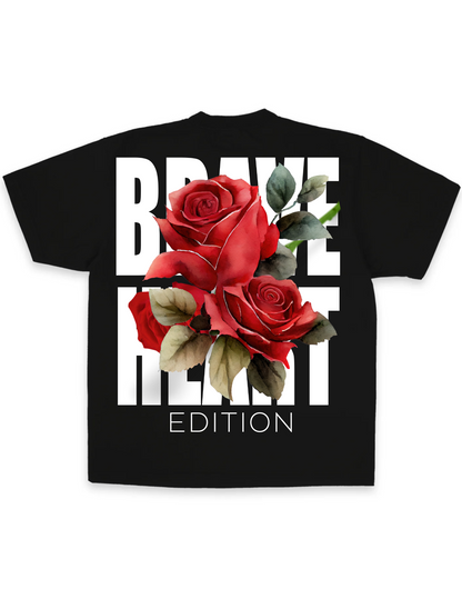 Brave Heart Rose Heavyweight T-Shirt
