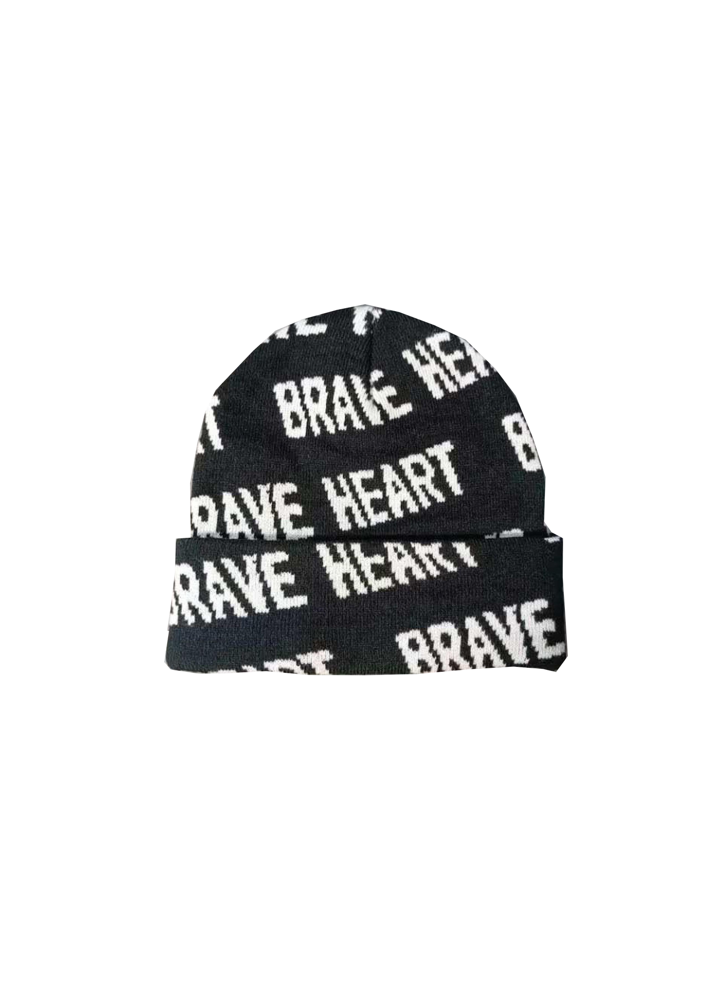 Brave Heart Jacquard Beanie Hat